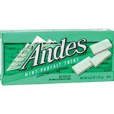 Socola Andes sữa bạc hà 132g