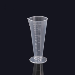 Ca đong nhựa đáy phiễu 100ml