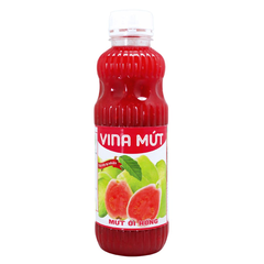 Sinh tố ỔI HỒNG Vina Mứt 1L (12 Chai/T)