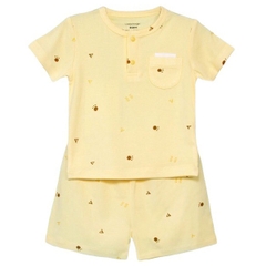 Đồ bộ ngắn Uala 2236 18-24M - Vàng