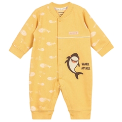 Body dài tay Uala 3930 9-12M - Vàng