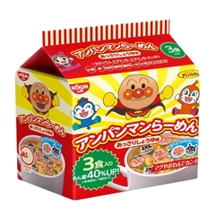 Mì ăn liền Anpanman Nissin vị thịt cho bé từ 12 tháng tuổi 3 gói