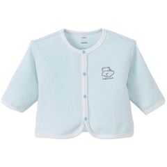 Áo khoác Nous 9-12M cài giữa - Xanh