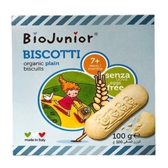 Bánh ăn dặm hữu cơ vị truyền thống Bio Junior 100g 7M+