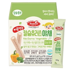 Bánh quế cuộn Bebest vị rau củ 7M+