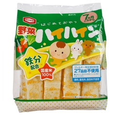 Bánh gạo vị rau củ Haihain 7M+ 53g