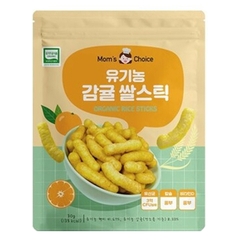 Bánh gạo hữu cơ Mom's Choice vị quýt 7M+ 30g