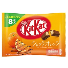Bánh Kitkat Nestle socola vị cam 3Y+ 104g