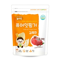 Bánh gạo lứt dạng que Neabro vị lựu 6M+ 30g