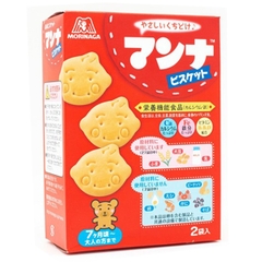 Bánh quy ăn dặm Mặt Cười Morinaga 9M+