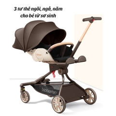 Xe đẩy thông minh Baobaohao V9 - Nâu