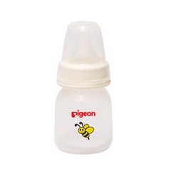 Bình sữa Pigeon nhựa PP cổ hẹp họa tiết 50ml