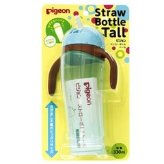 Bình uống nước Straw Bottle Tall màu xanh 330ml