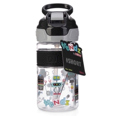 Bình uống nước Tritan Nuby 360ml - Đen