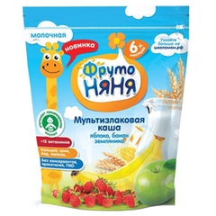 Bột ăn dặm Kawa vị yến mạch, chuối, táo, dâu 6M+ 200g