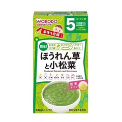 Bột ăn dặm Wakodo vị rau bina và khoai tây cho bé từ 5 tháng tuổi 16g
