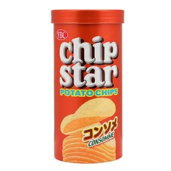 Khoai tây chiên Chip Star vị Consomme 50g cam