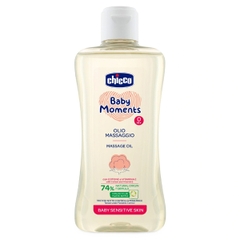 Dầu massage chiết xuất hạt bông Chicco 200ml 0M+