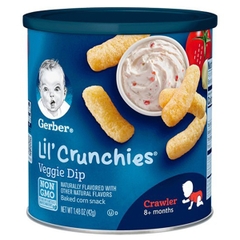 Bánh Gerber lùn vị kem rau củ 8M+