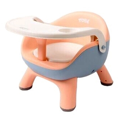 Ghế ăn dặm thấp Eggies Tobé - Hồng