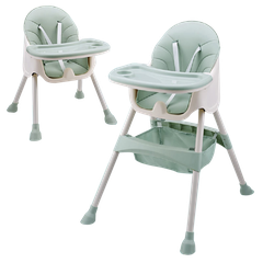 Ghế ăn dặm Umoo không bánh UM-0569 màu xanh mint