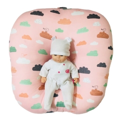 Gối chống trào ngược MonMon - Hồng đám mây