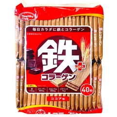 Bánh xốp Healthy Club bổ sung sắt, canxi, vitamin D vị cacao 1Y+