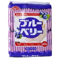 Bánh xốp Healthy Club bổ sung canxi và vitamin D vị việt quất 1Y+