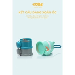 Hộp chia sữa 3 tầng Tobé - Xanh