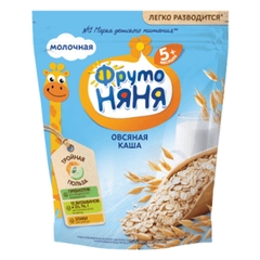 Bột ăn dặm Kawa Nga vị yến mạch sữa cho bé từ 5 tháng tuổi 200g