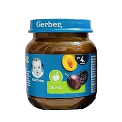Mận đen nghiền Gerber cho bé từ 4 tháng tuổi 80g