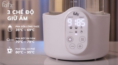 Máy đun và hâm nước pha sữa điện tử Fatzbaby Quick 8 FB3525TN