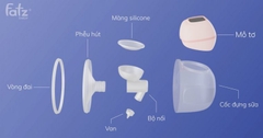 Máy hút sữa Fatzbaby rảnh tay không dây Freemax 1 FB1201CW