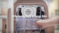 Máy tiệt trùng sấy khô Fatzbaby UV Thunder 5 FB4710TN 16L