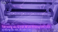 Máy tiệt trùng sấy khô UVC Led Fatz Baby King 3 FB4733BT