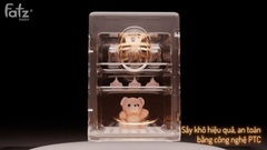 Máy tiệt trùng sấy khô UVC Led Fatz Baby King 3 FB4733BT