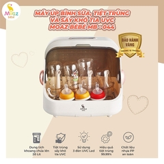Máy tiệt trùng, sấy khô, úp bình sữa Moaz Bébé UVC MB-044