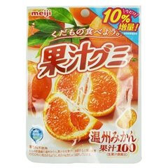 Kẹo dẻo Meiji Gummy Muscat vị cam cho bé từ 6 tháng tuổi 51g