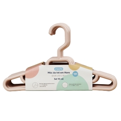 Móc treo quần áo trẻ em Hara 181 (set 10 cái)