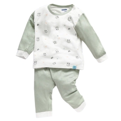 Bộ CV Bamboo Mompa 66MP304 6-9M - Xanh lá