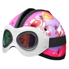 Nón bảo hiểm Mumguard Space hồng cho bé từ 7 tháng đến 5 tuổi