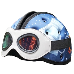 Nón bảo hiểm Mumguard Space xanh cho bé từ 7 tháng đến 5 tuổi