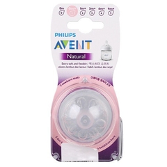 Núm ty thay thế bình sữa Philip Avent (SCF651/23 0-1M)
