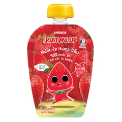 Nước ép thạch Fruit Me Up vị dâu 18M+ 90g