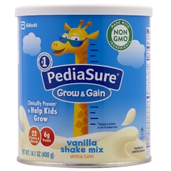 Sữa Pediasure Grow and Gain Mỹ 2-13 tuổi 400g