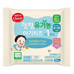 Phô mai tách muối hữu cơ Seoul Milk cho bé từ 6 tháng tuổi 180g