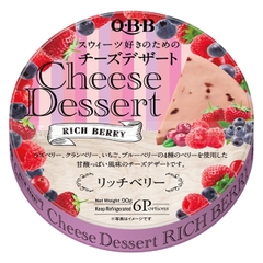 Phô mai QBB vị mâm xôi, việt quất, dâu tây 15g x 6 miếng