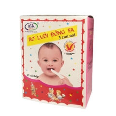 Rơ lưỡi Đông Fa cho trẻ sơ sinh 25 miếng