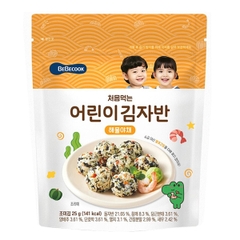 Rong biển rắc cơm Bebecook vị hải sản 12M+ 25g
