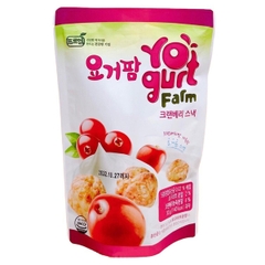 Bánh ăn dặm sữa chua Yogurt Farm vị nam việt quất 8M+ 30g